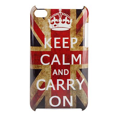 case ipod touch 4 keep calm bandeira