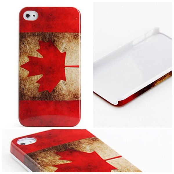 case bandeira canada retro